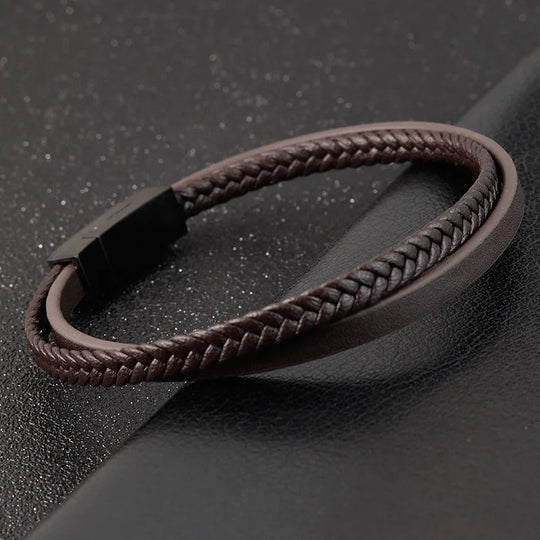 Erik - Bracciale Intrecciato Elegante Con Design Moderno