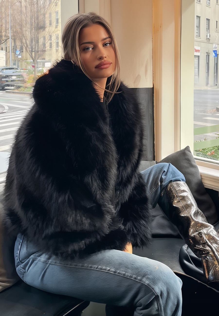 Elena - Women's coat for a luxurious style