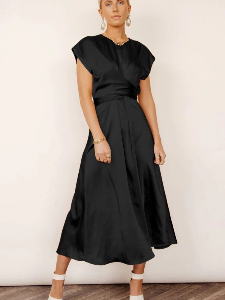 Cloe | Elegant maxi dress with wrapover