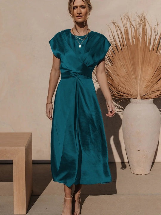 Cloe | Elegant maxi dress with wrapover