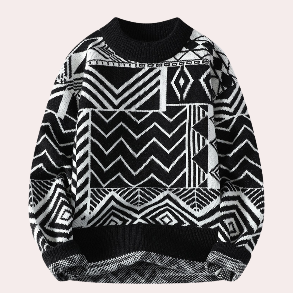 Dario | Maglione Uomo Lusso | Nero
