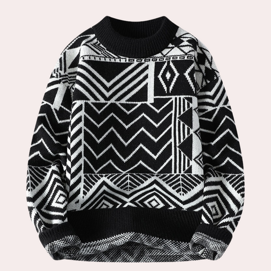 Dario | Maglione Uomo Lusso | Nero